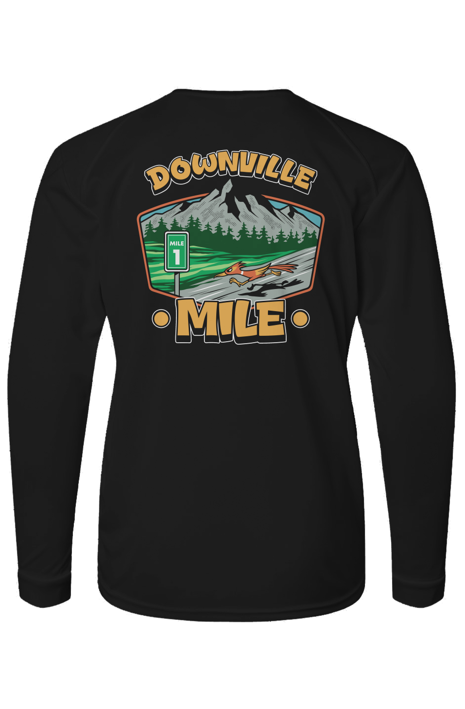 The Downville Mile Youth Islander L/S Performance Tee w/ UPF50+