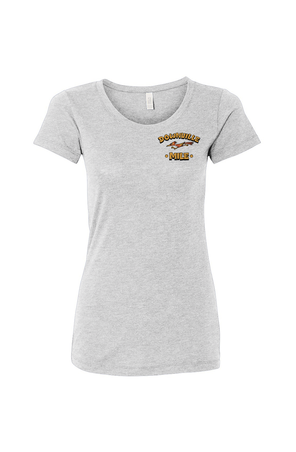The Downville Mile Ladies' Silhouette Triblend Tee