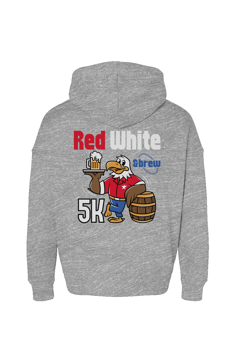 Red White & Brew 5K Sponge Fleece Hoodie