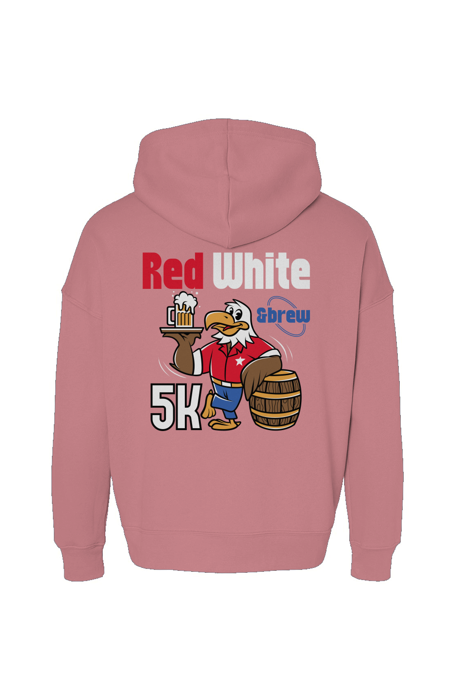 Red White & Brew 5K Sponge Fleece Hoodie