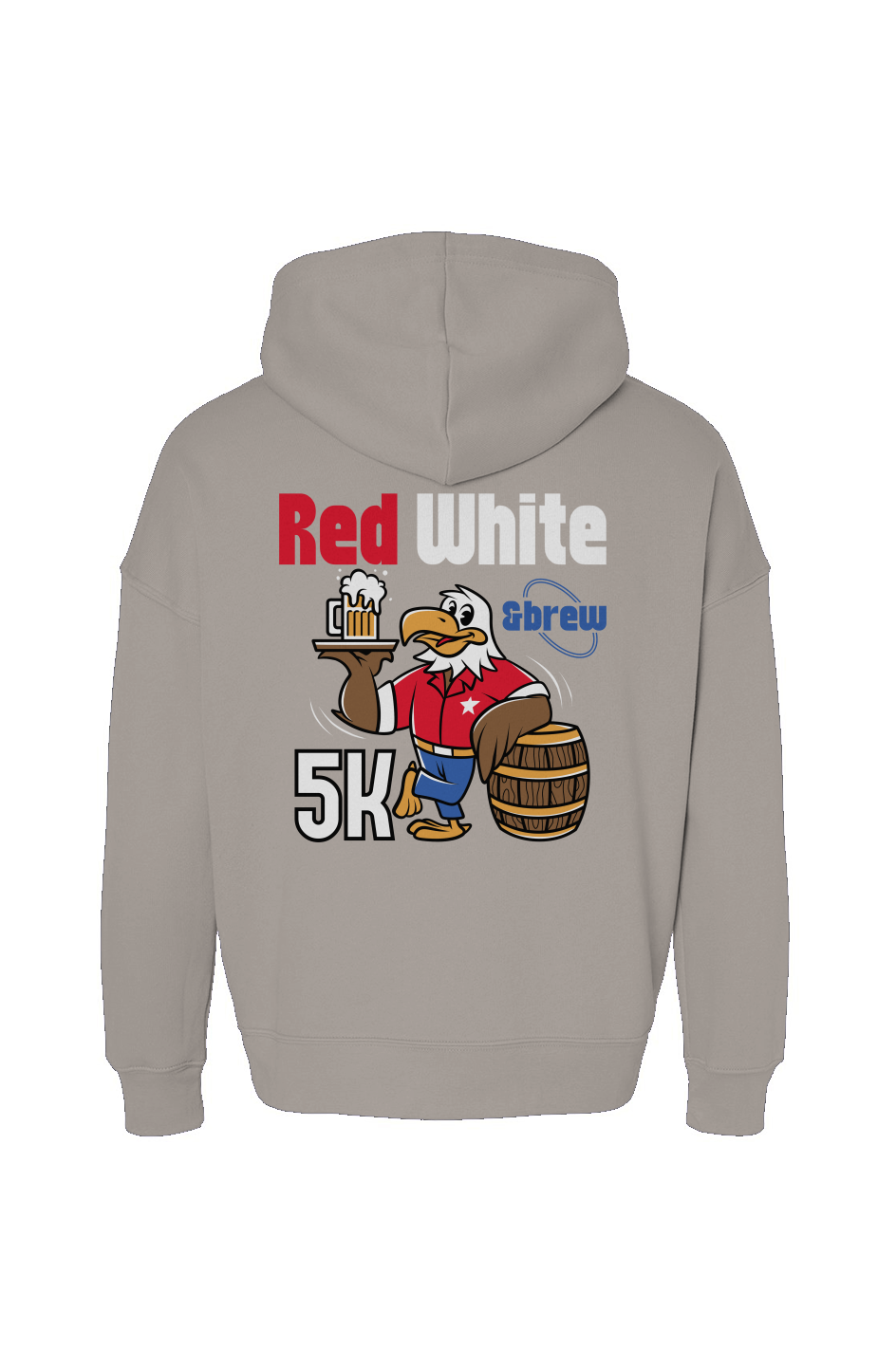 Red White & Brew 5K Sponge Fleece Hoodie