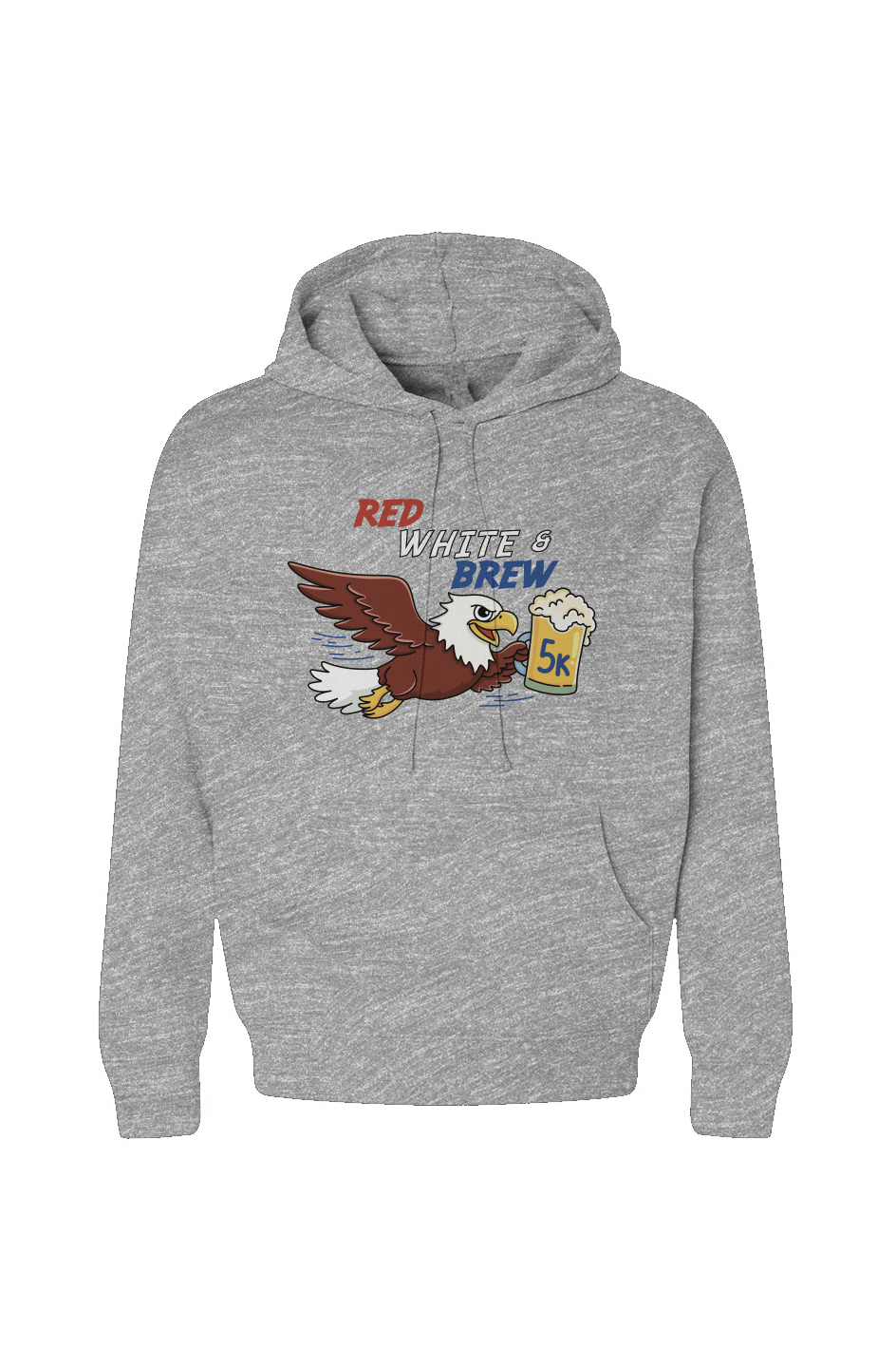 Red White & Brew 5K Sponge Fleece Hoodie