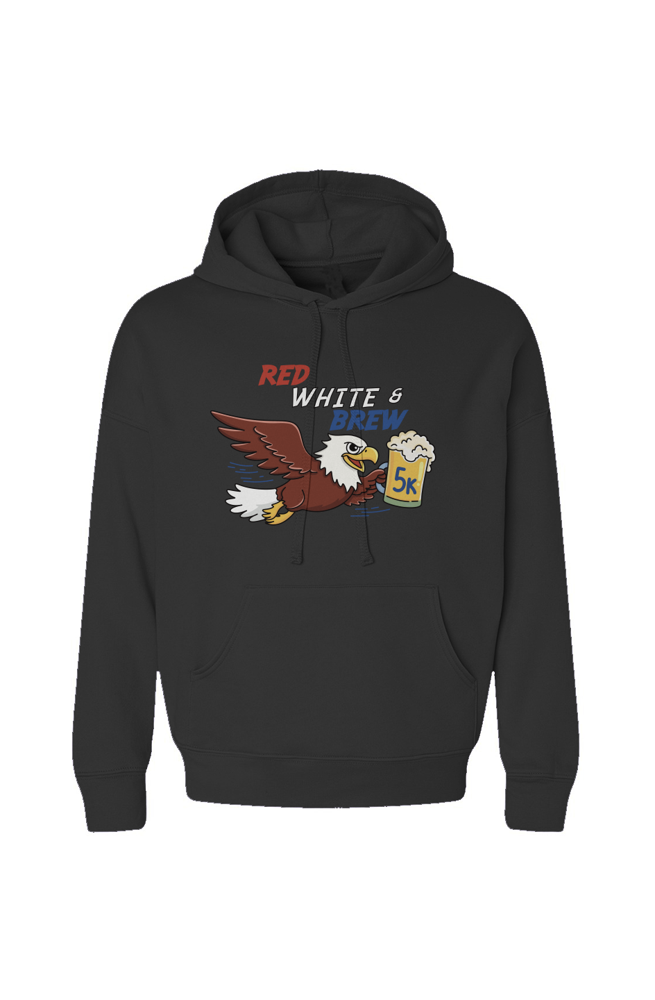 Red White & Brew 5K Sponge Fleece Hoodie