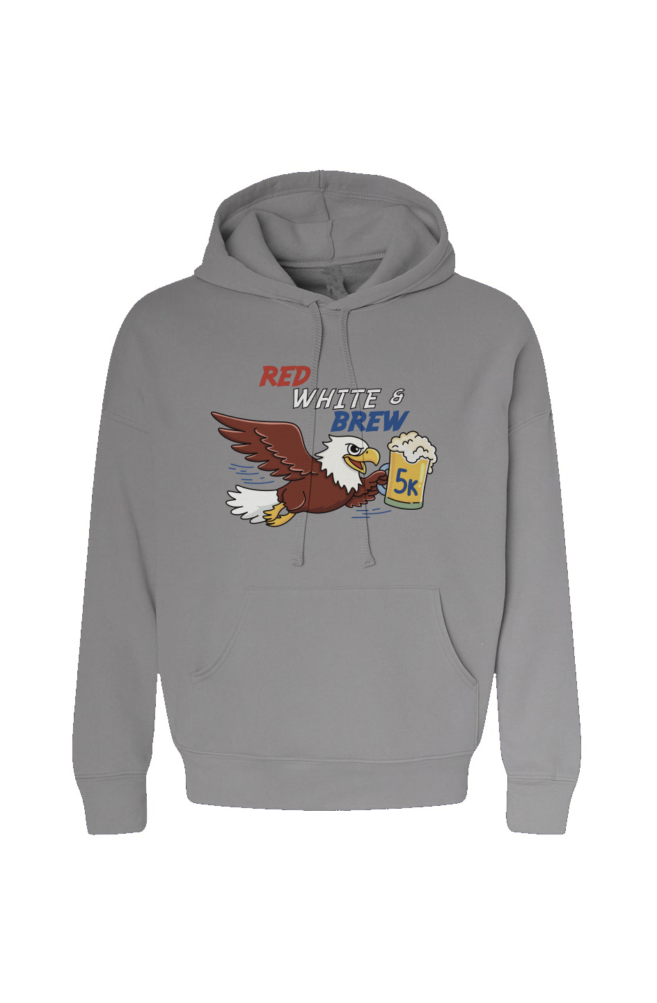 Red White & Brew 5K Sponge Fleece Hoodie