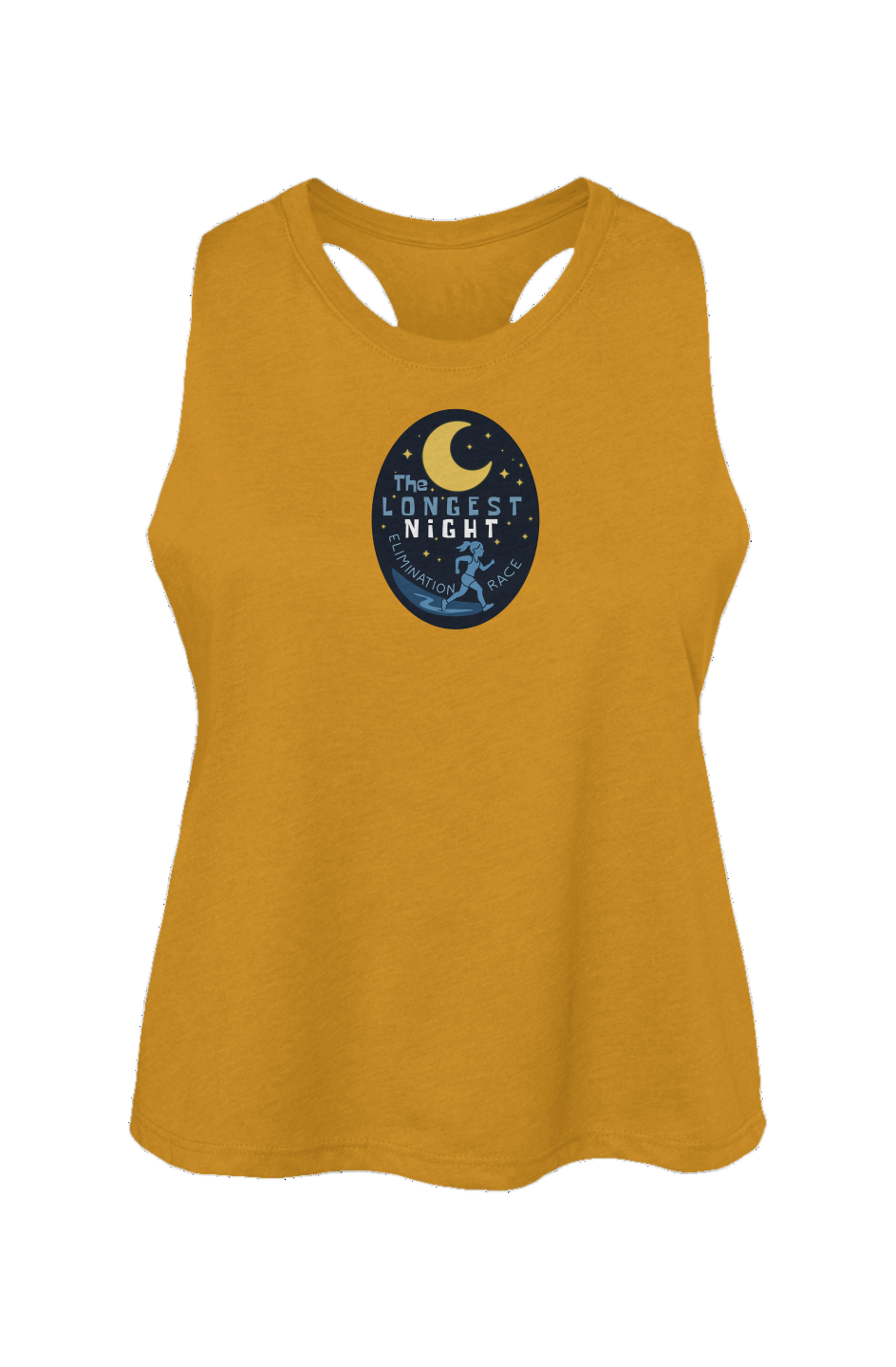 The Longest Night Ladies' Racerback Cropped Tank