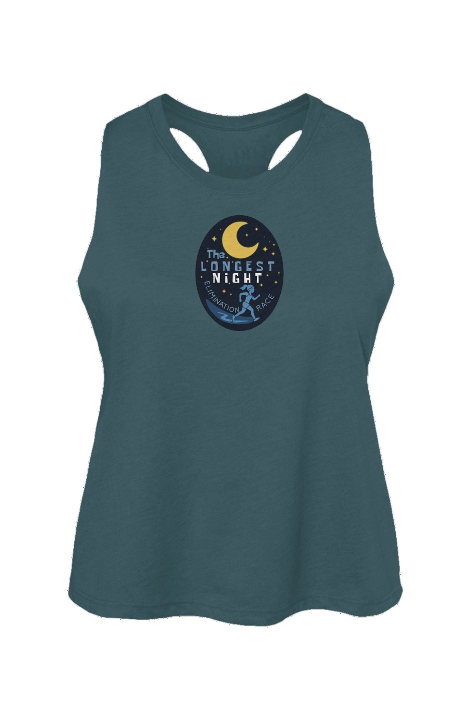 The Longest Night Ladies' Racerback Cropped Tank