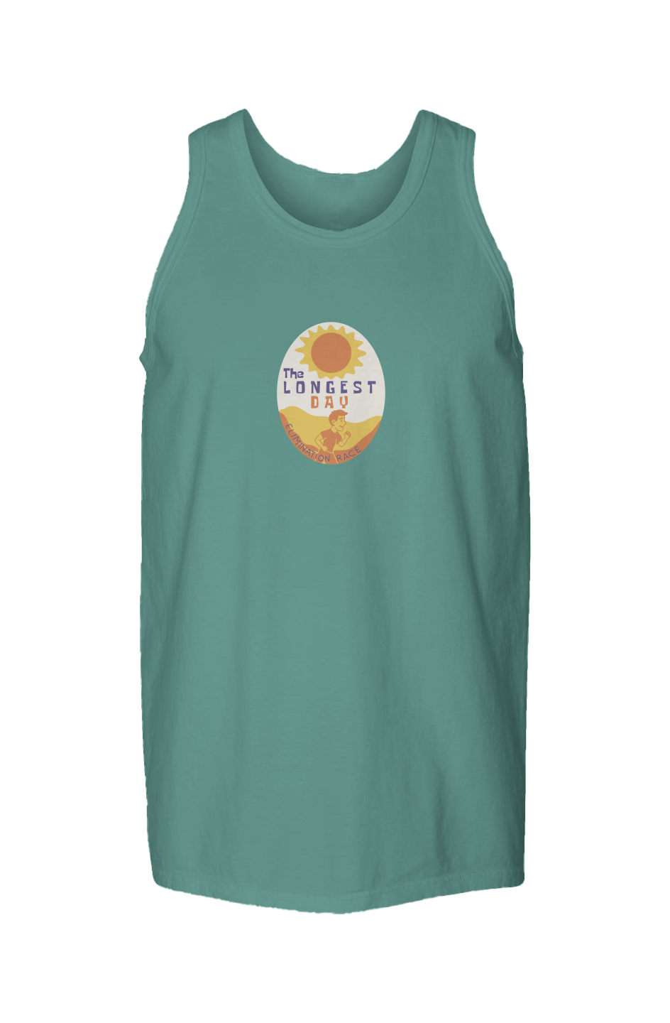 The Longest Day Garment Dyed Unisex Tank Top