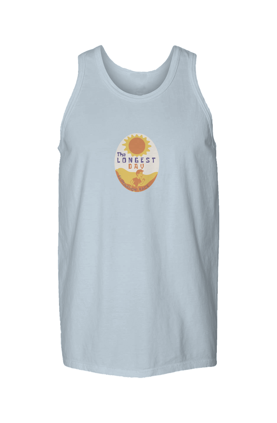 The Longest Day Garment Dyed Unisex Tank Top