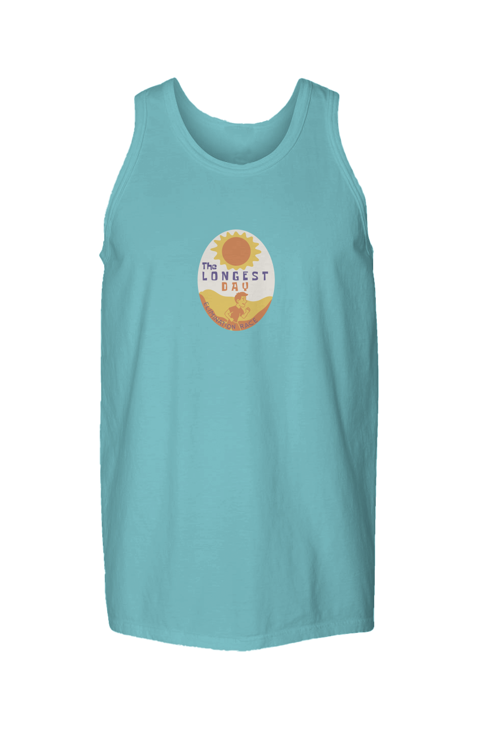 The Longest Day Garment Dyed Unisex Tank Top