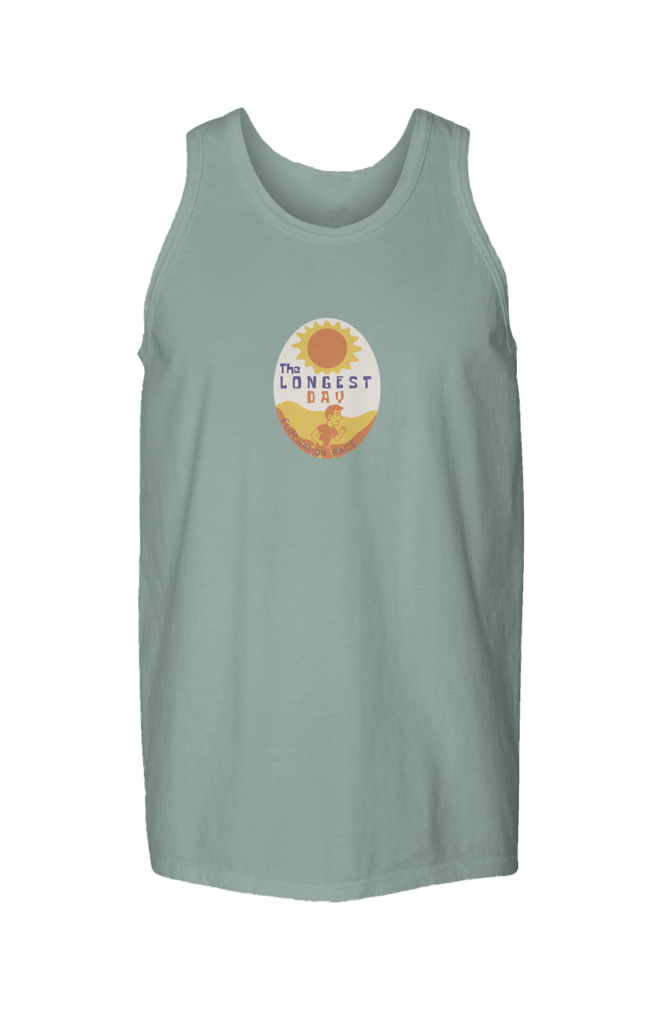 The Longest Day Garment Dyed Unisex Tank Top