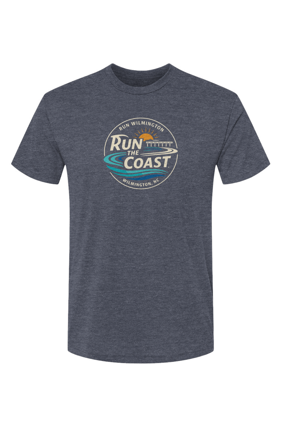 Run the Coast Triblend Short Sleeve Crew