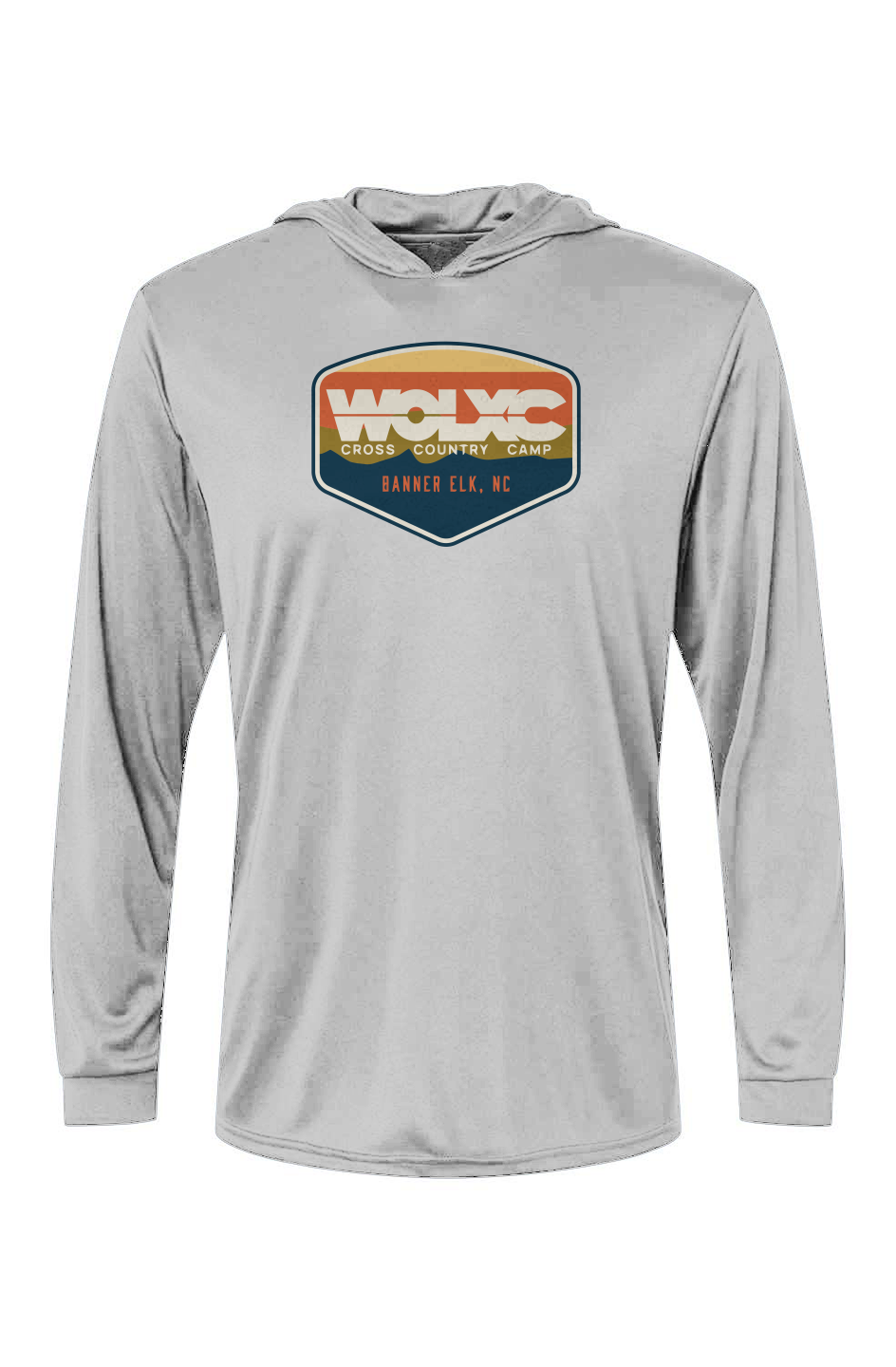 WOLXC Cross Country Camp Bahama Hooded L/S Tee w/ UPF 50+