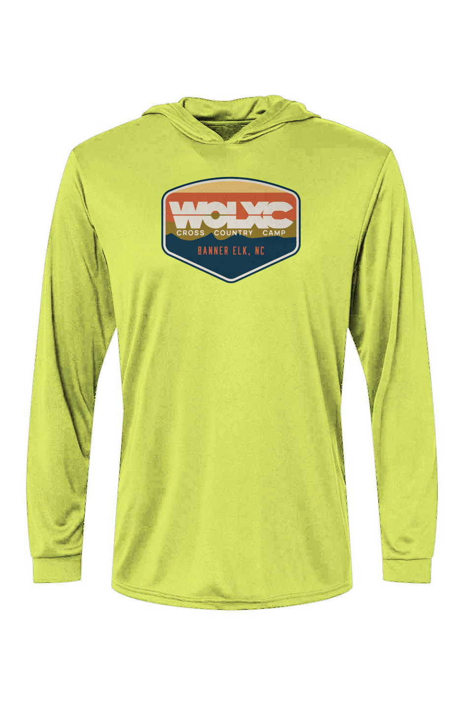 WOLXC Cross Country Camp Bahama Hooded L/S Tee w/ UPF 50+