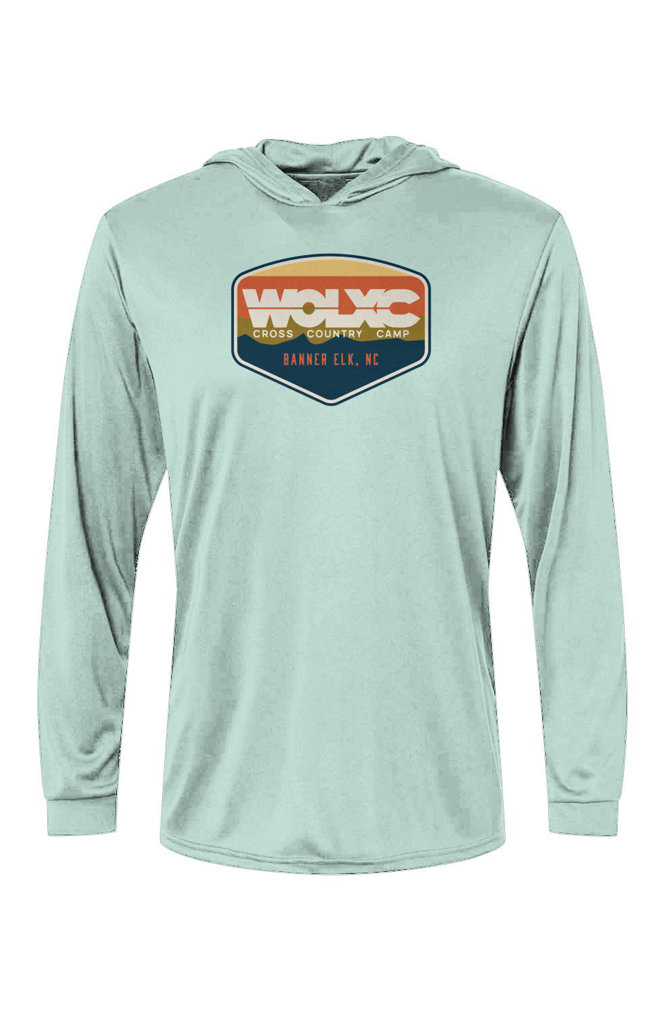WOLXC Cross Country Camp Bahama Hooded L/S Tee w/ UPF 50+