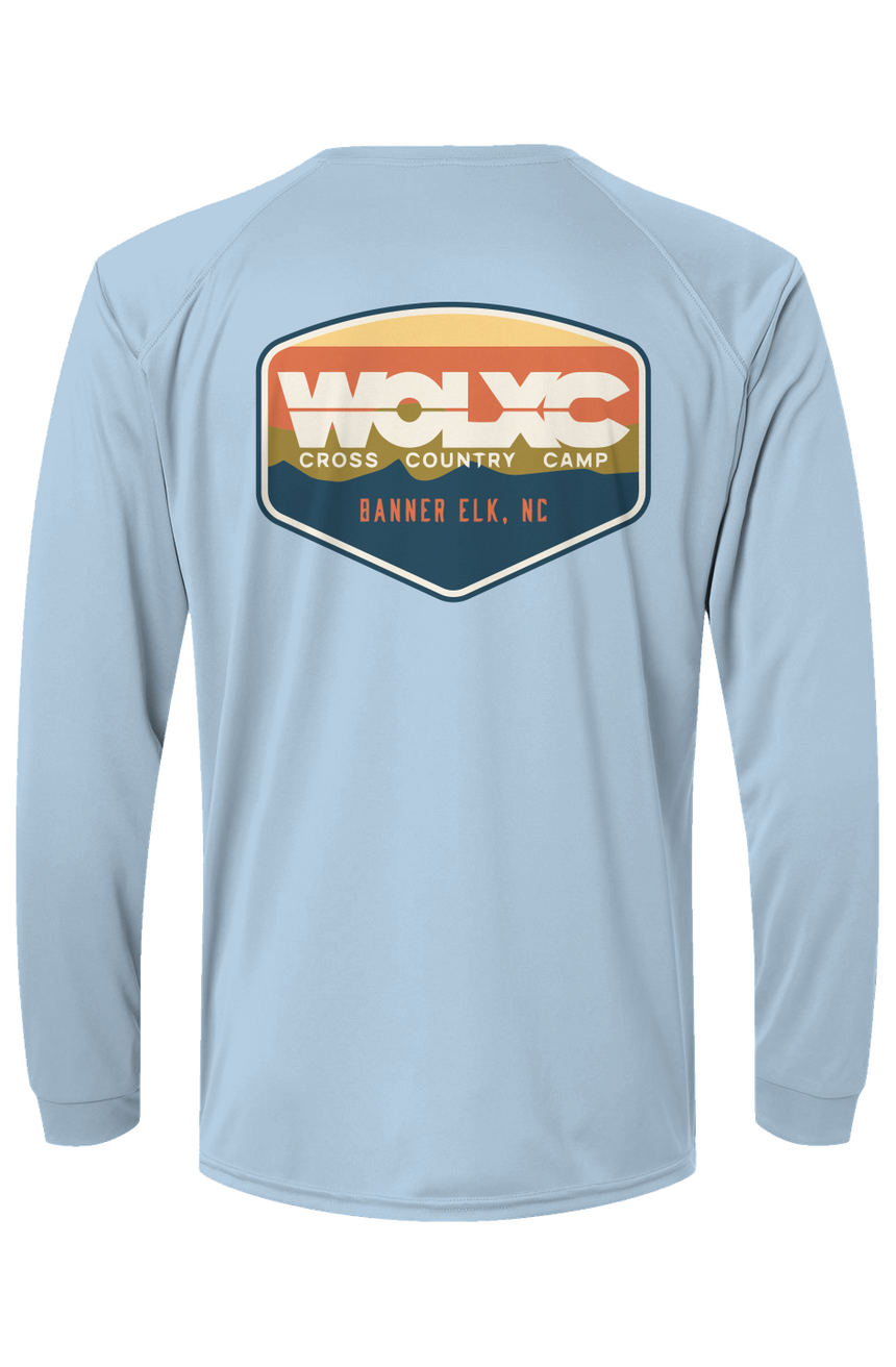 WOLXC Cross Country Camp Islander L/S Performance Tee w/ UPF 50+