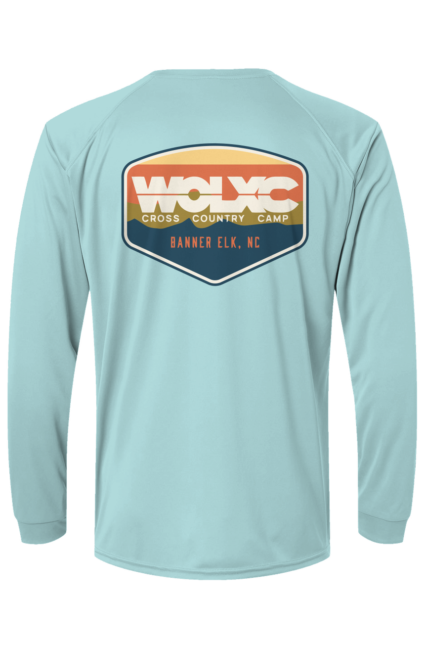 WOLXC Cross Country Camp Islander L/S Performance Tee w/ UPF 50+