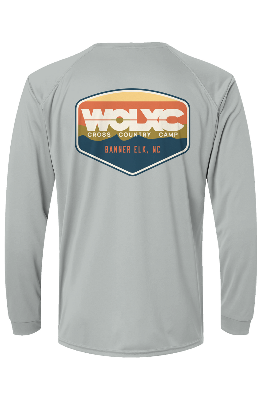 WOLXC Cross Country Camp Islander L/S Performance Tee w/ UPF 50+