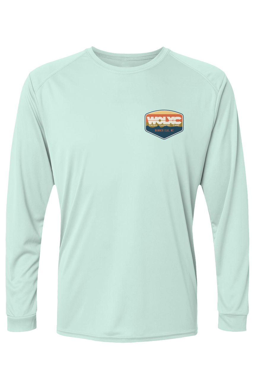 WOLXC Cross Country Camp Islander L/S Performance Tee w/ UPF 50+