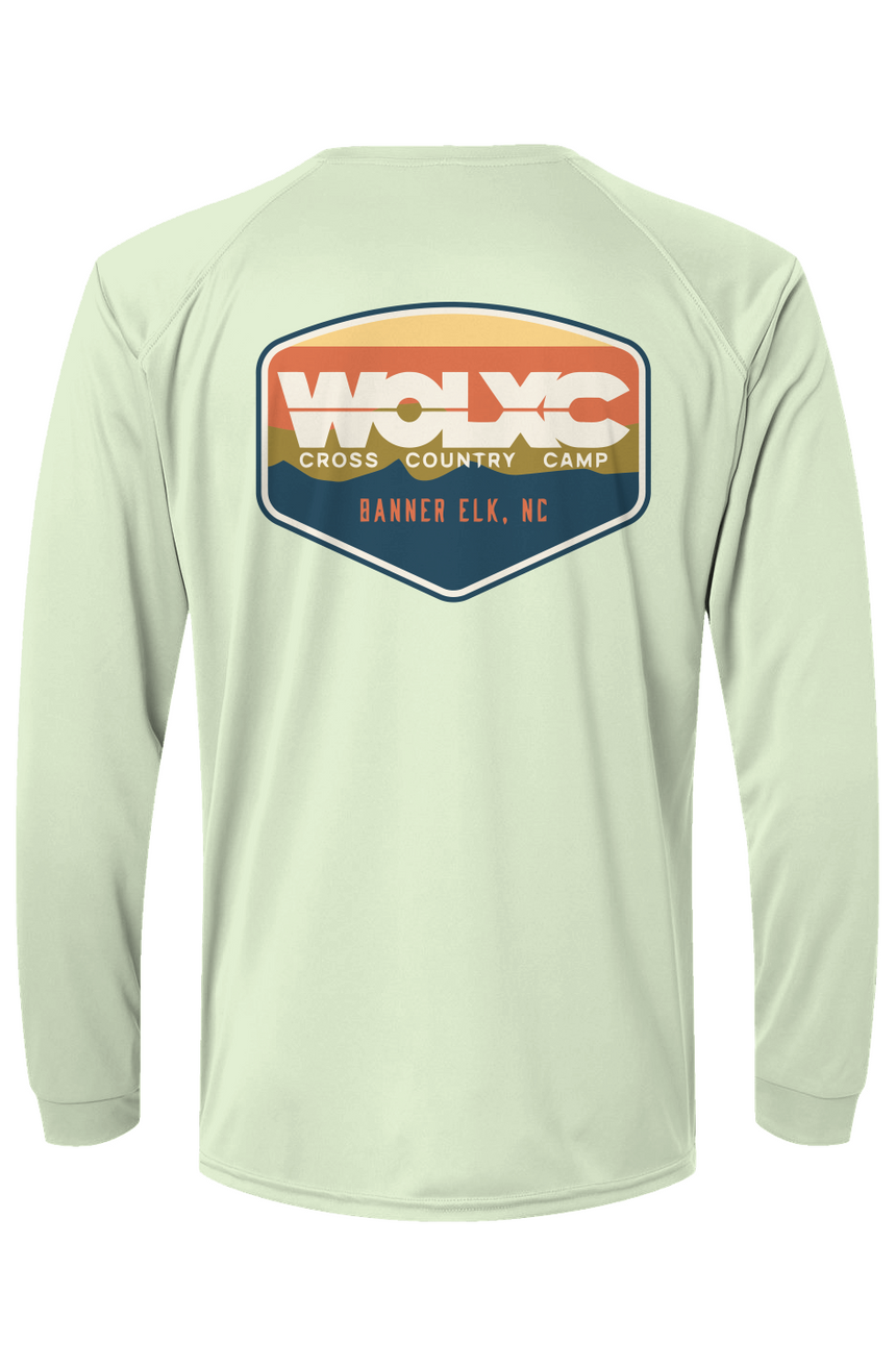 WOLXC Cross Country Camp Islander L/S Performance Tee w/ UPF 50+