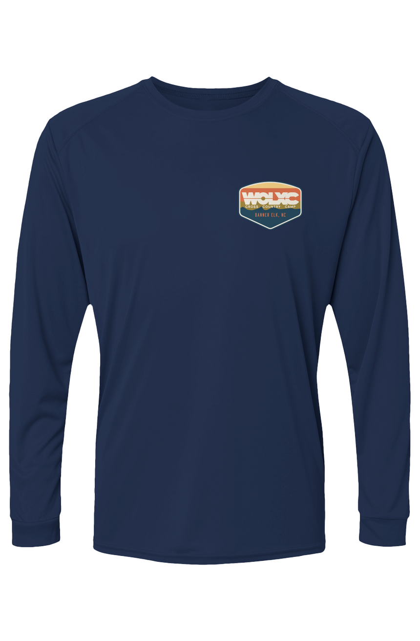 WOLXC Cross Country Camp Islander L/S Performance Tee w/ UPF 50+