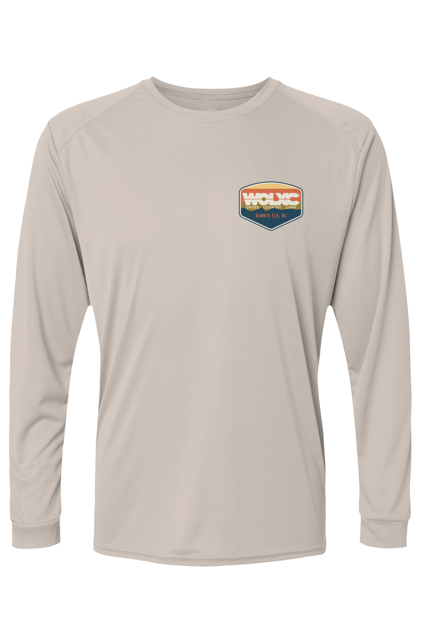 WOLXC Cross Country Camp Islander L/S Performance Tee w/ UPF 50+