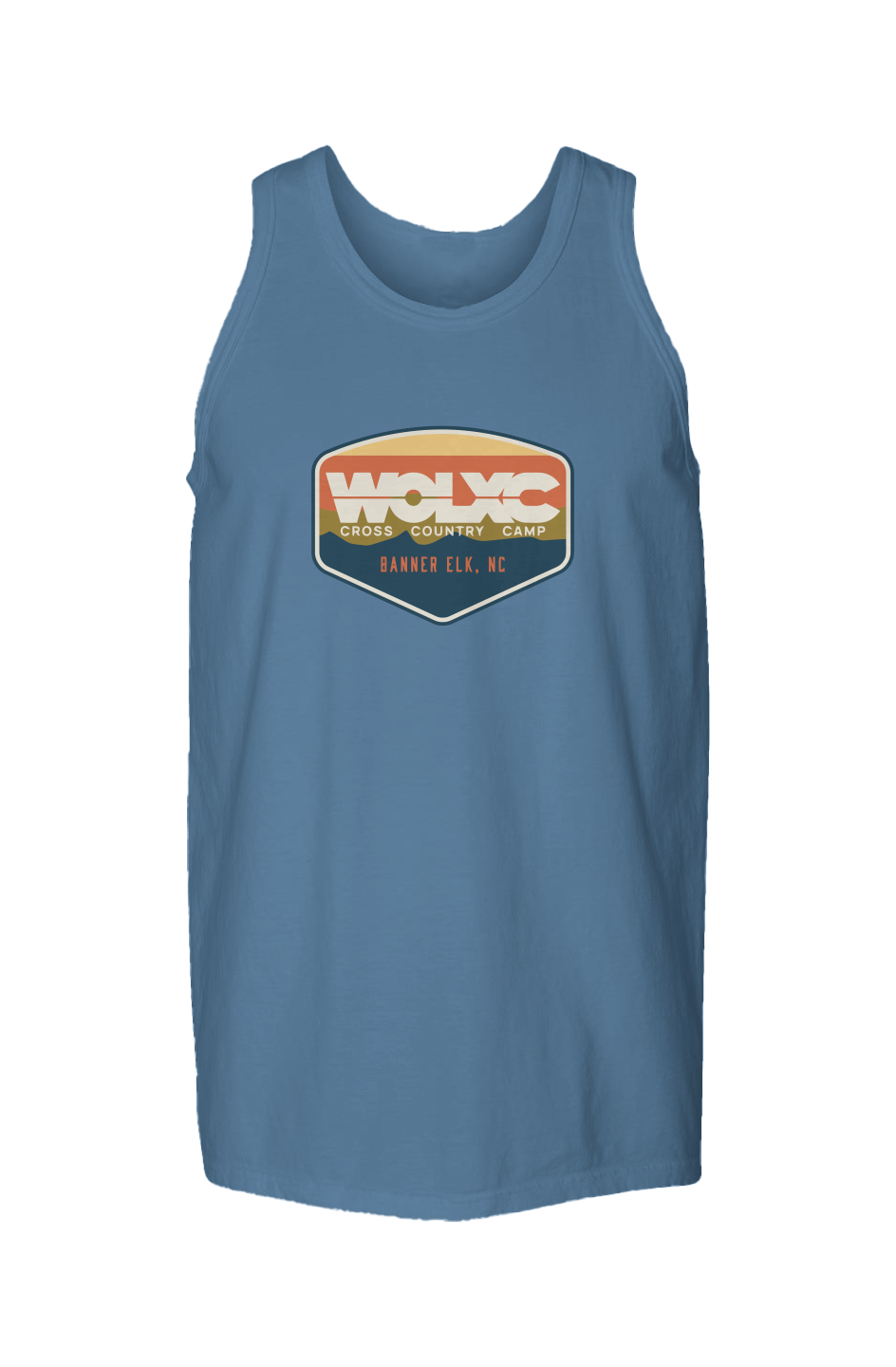 WOLXC Cross Country Camp Garment Dyed Unisex Tank Top