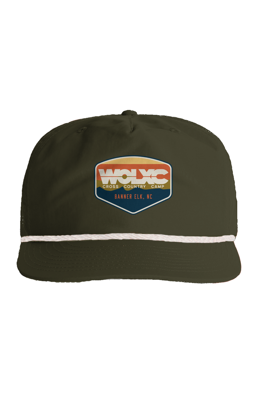 WOLXC Cross Country Camp Rope Hat w/ UPF 50+