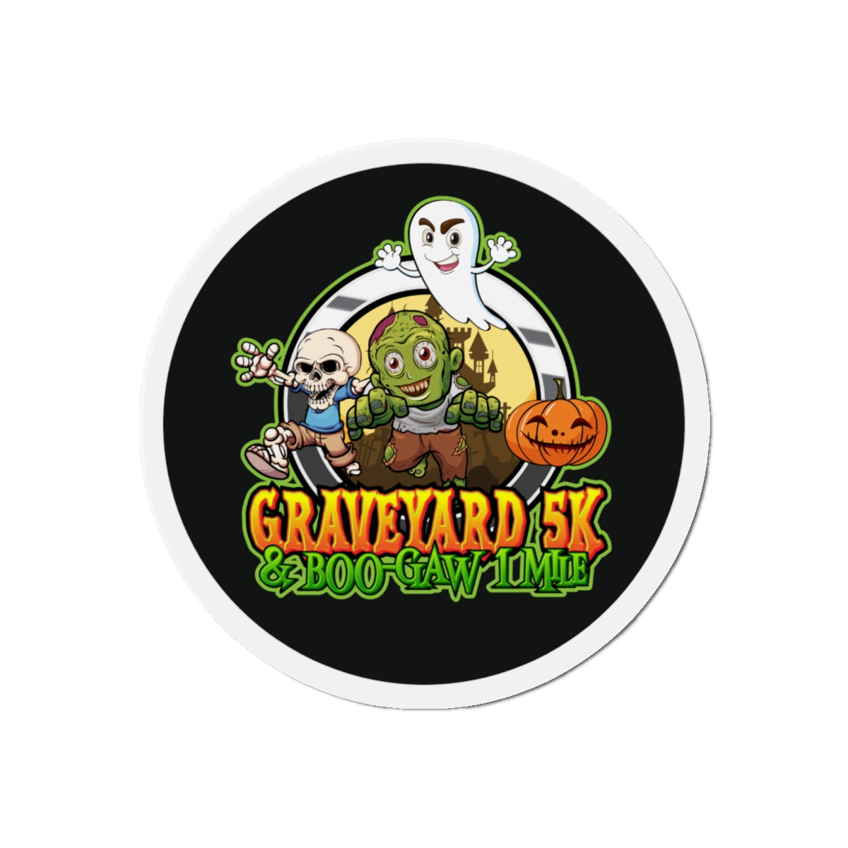 Graveyard 5K & Boo-Gaw 1 Mile Magnets