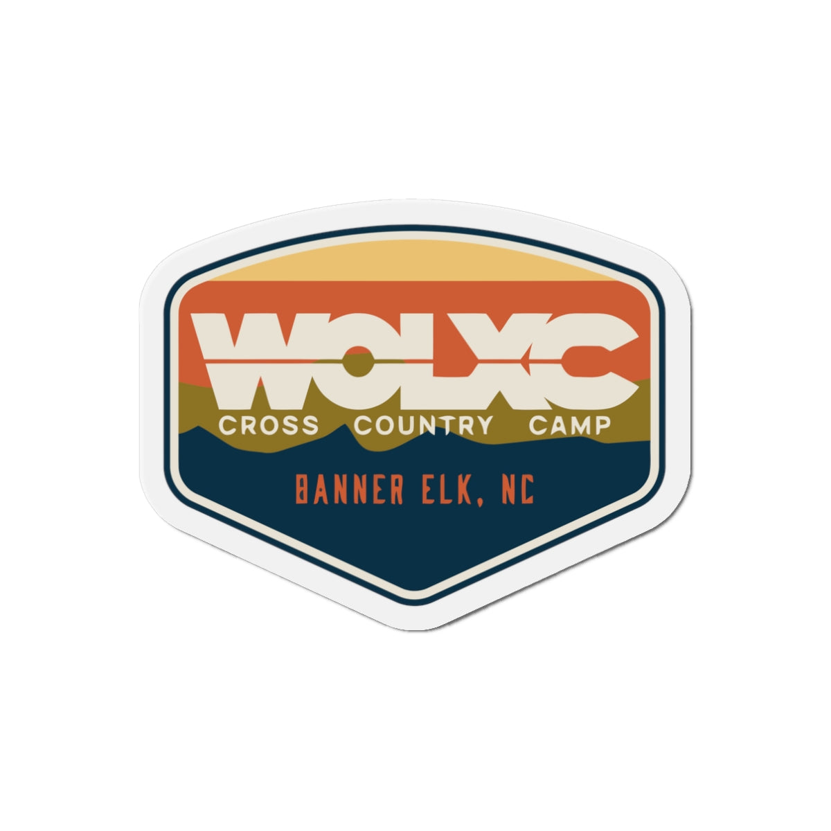WOLXC Cross Country Camp Magnets