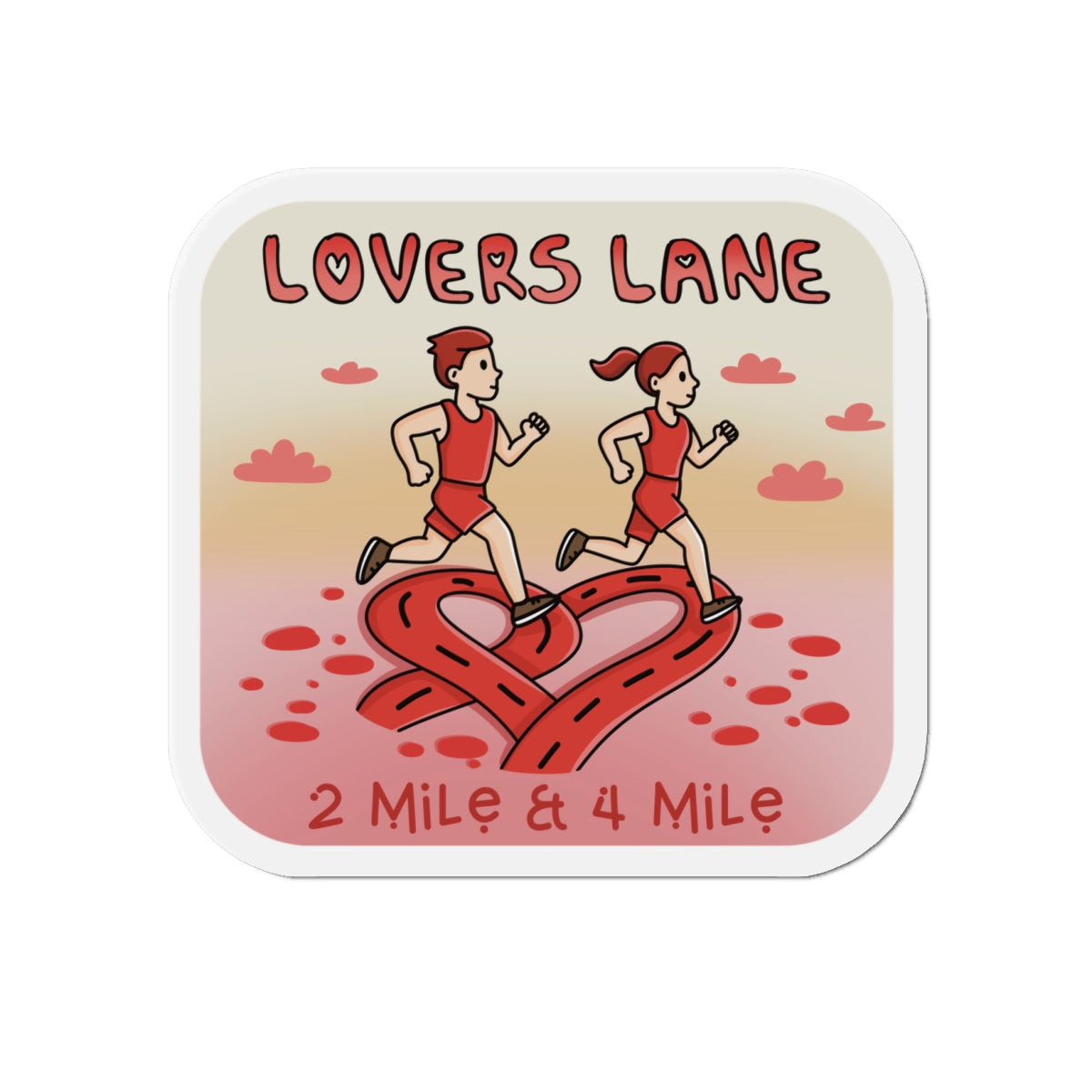 Lovers Lane 2 Mile & Relay Magnets