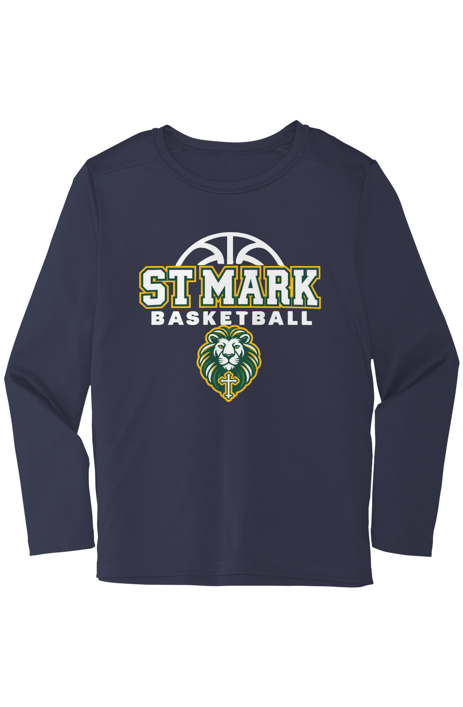 St. Mark Catholic Basketball L/S Shooter Tee