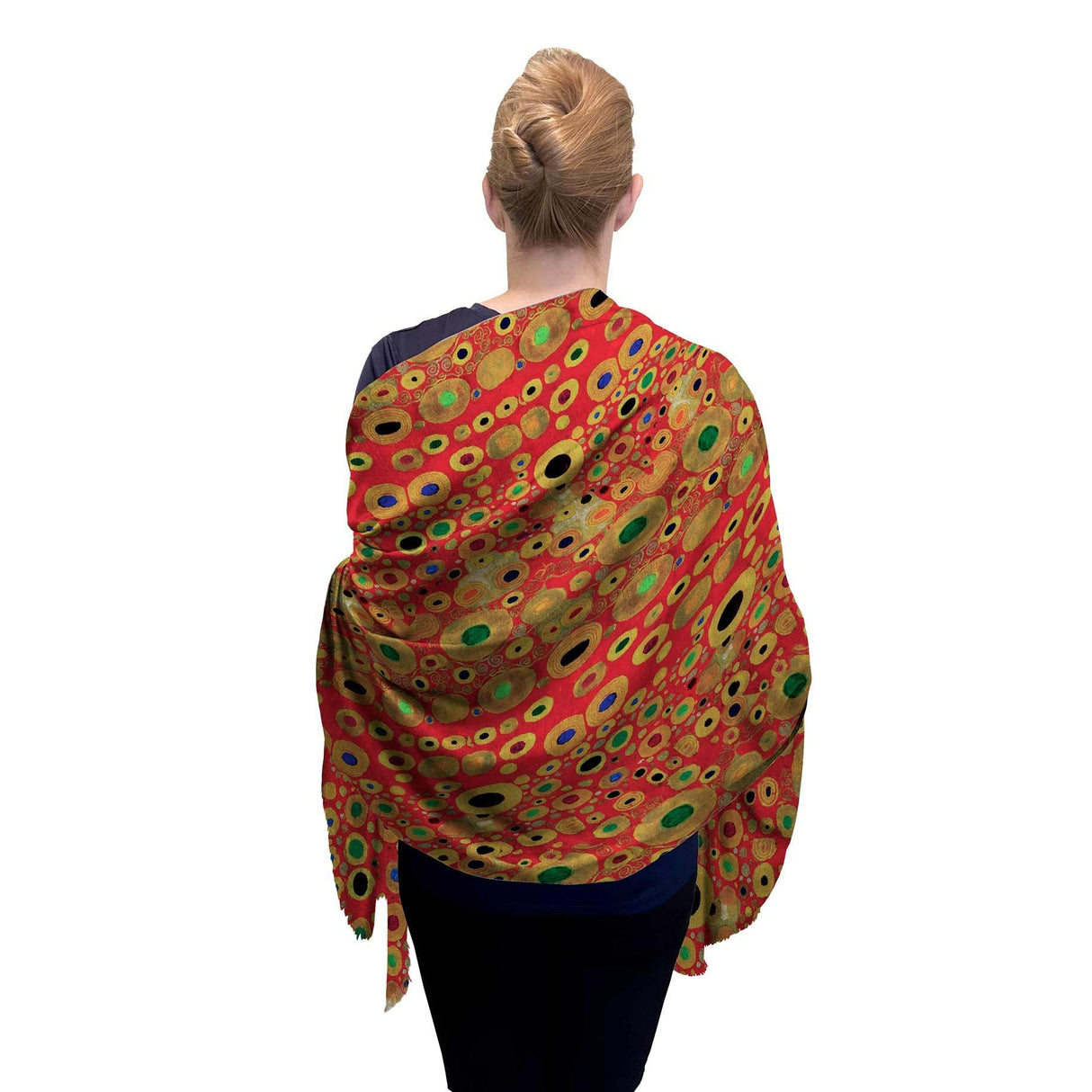 Klimt Hope II Silk Blend Shawl – Lightweight Dressy Wrap for Women