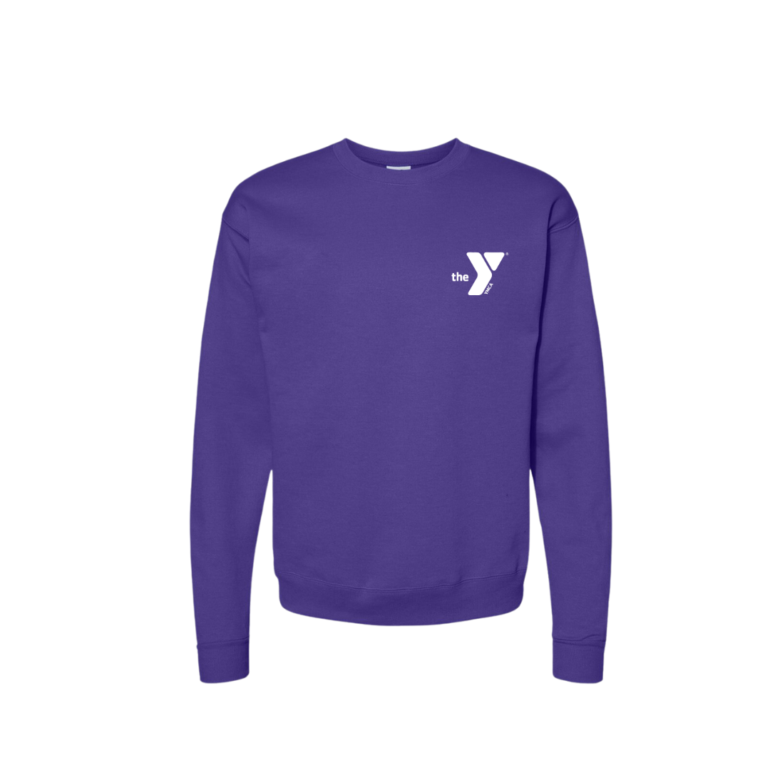 50/50 Cotton-Poly Pullover Crewneck Sweatshirt