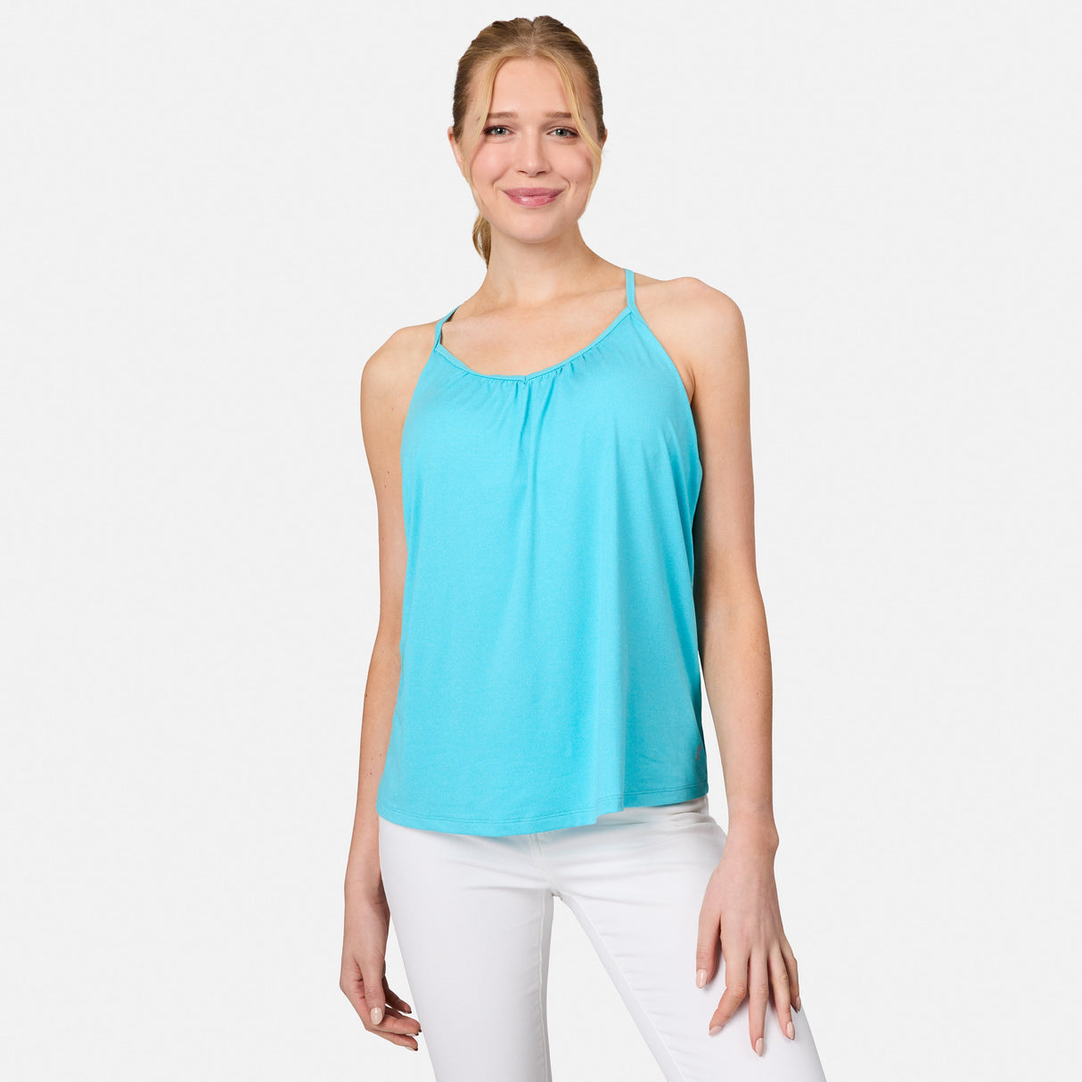 Women's Microtech® Chill B Cool V-Neck Cami Top with Built-In Bra