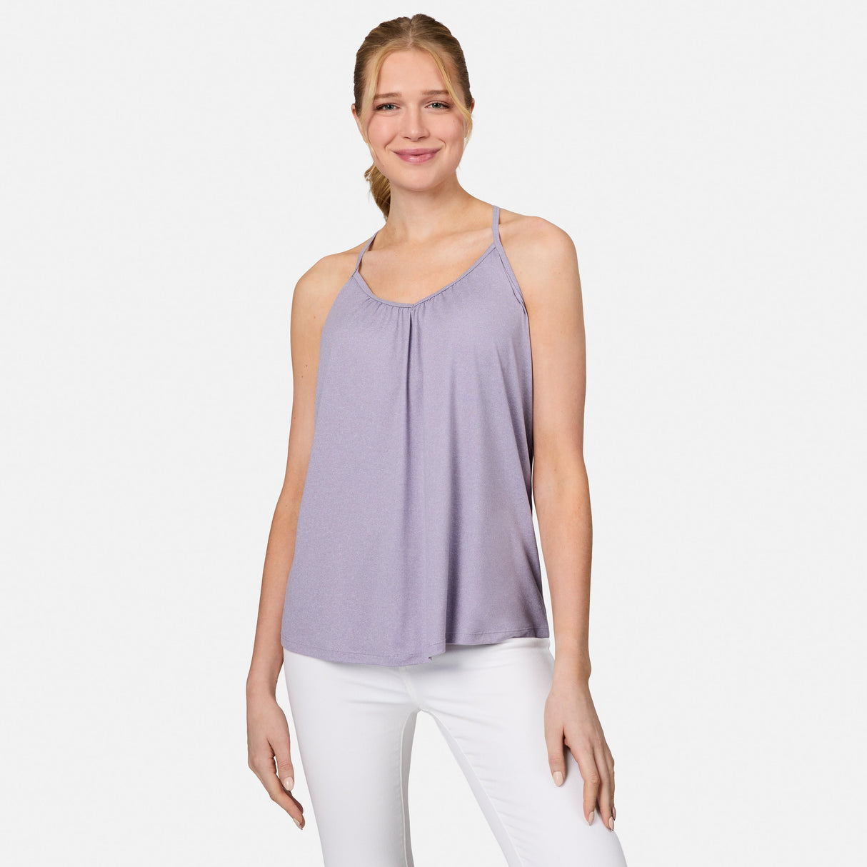 Women's Microtech® Chill B Cool V-Neck Cami Top with Built-In Bra