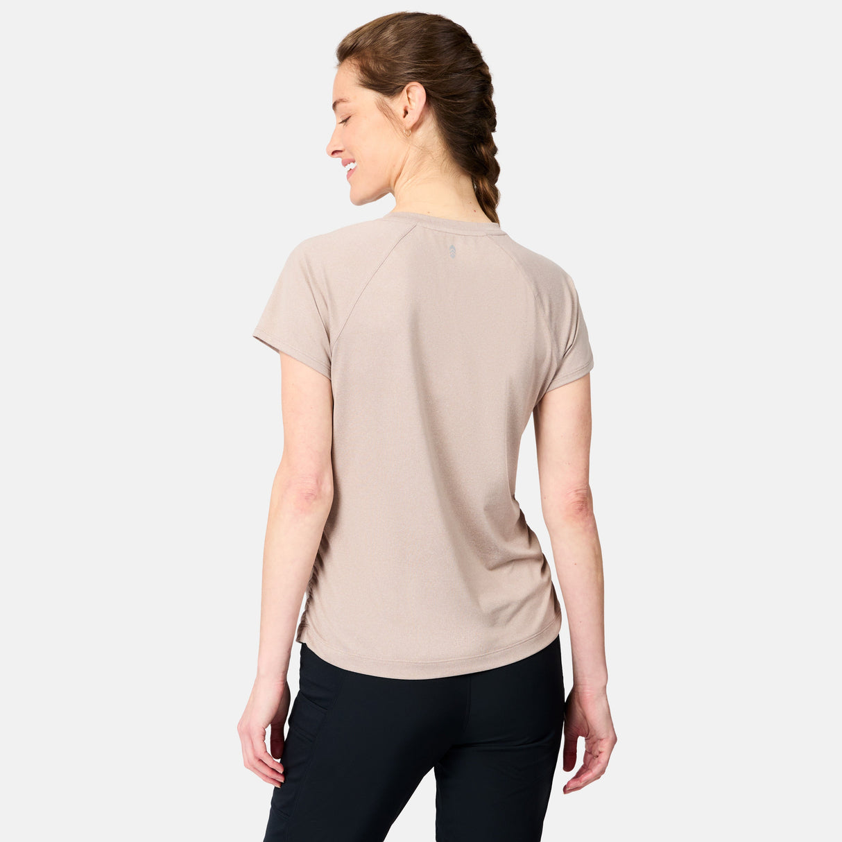 Women's Microtech® Chill B Cool Shirred Crew Top