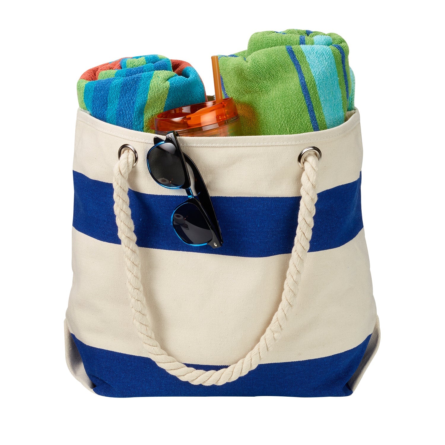 Cotton Canvas Boat Tote
