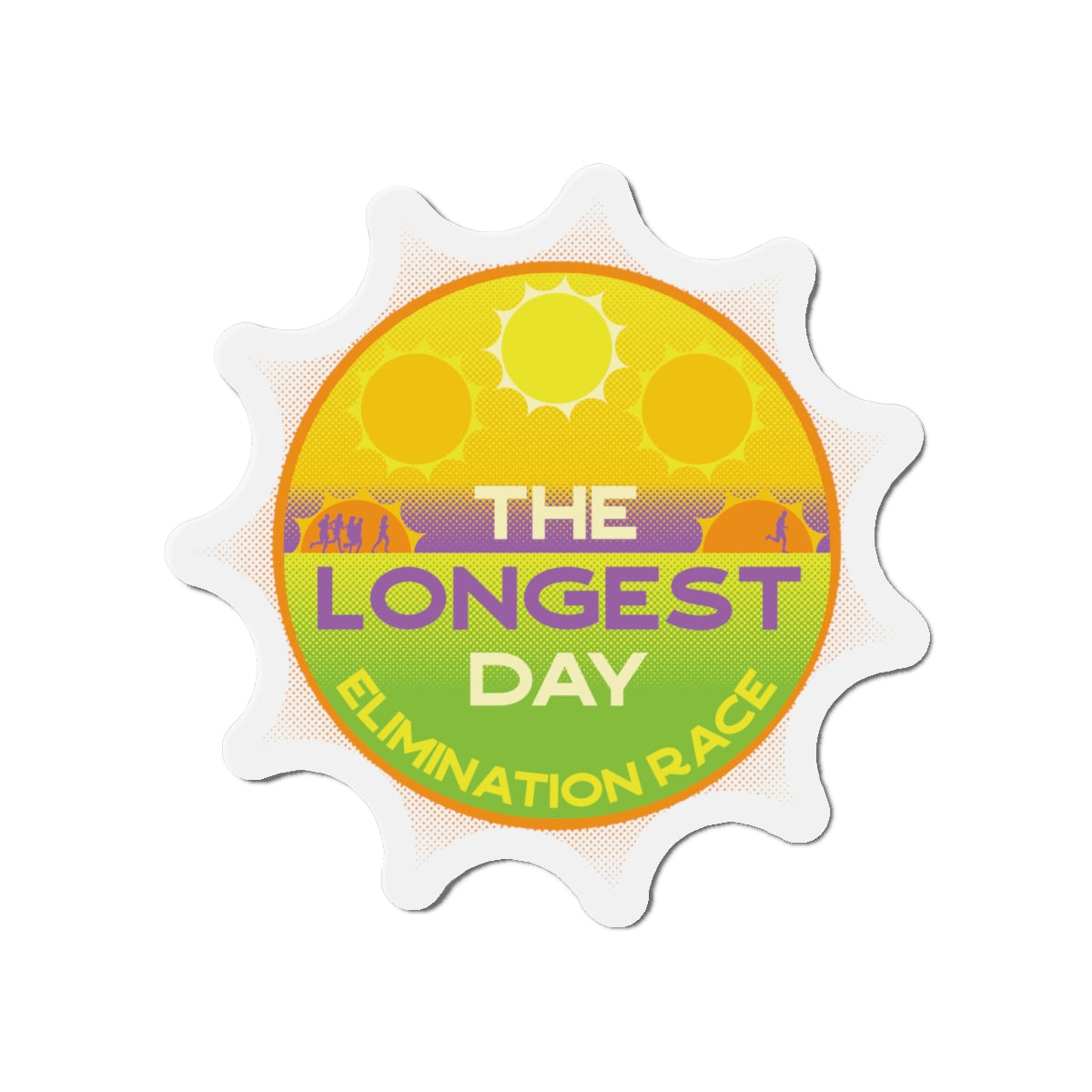 The Longest Day Elimination Race Magnets