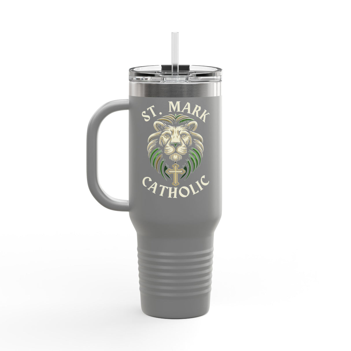 St. Mark Catholic Insulated Travel Mug, 40 oz