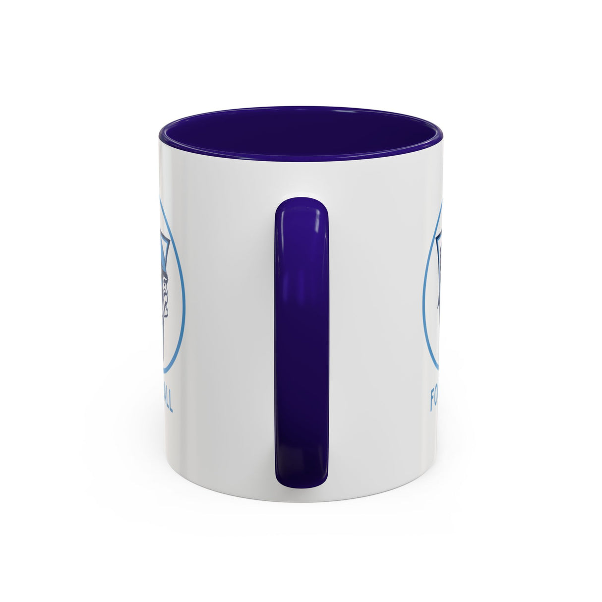 Hoggard Vikings Football Color Accent Mug — 11oz/15oz