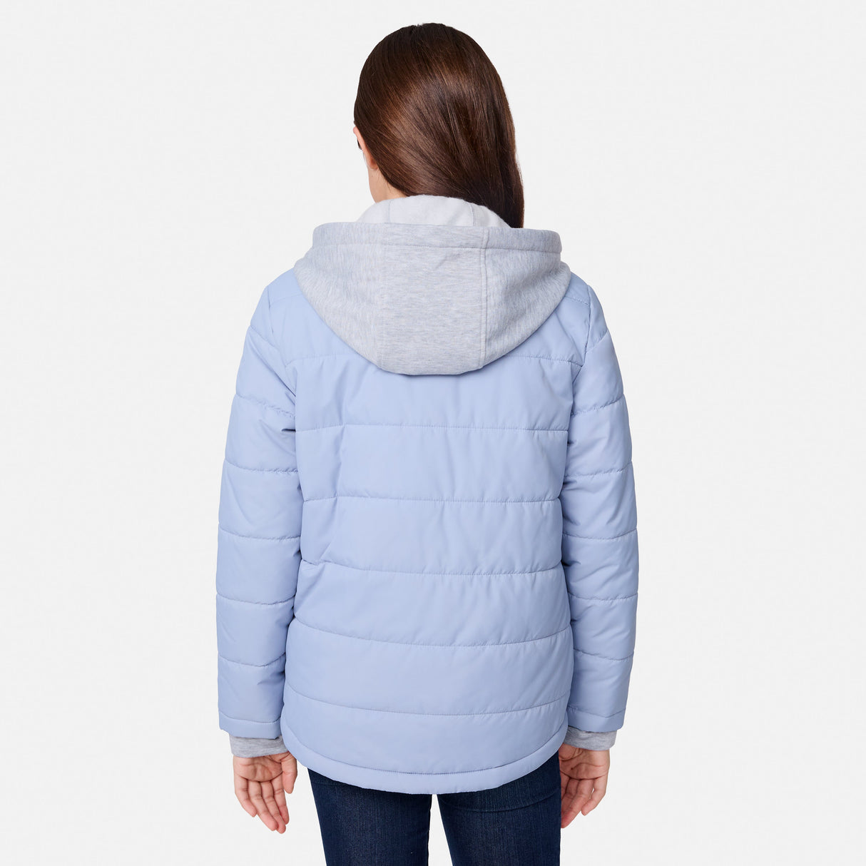 Girls' Trail Puffer Hoodie Shacket