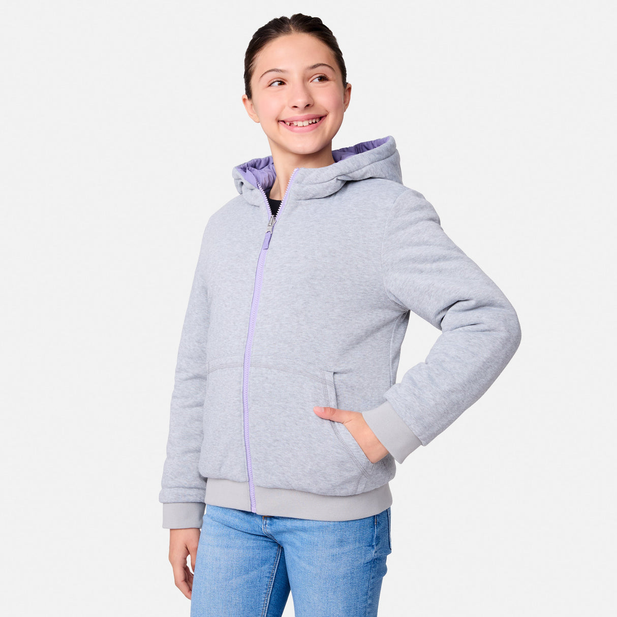 Girls' Poofie Reversible Puffer Jacket