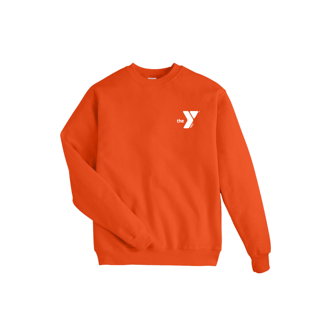 50/50 Cotton-Poly Pullover Crewneck Sweatshirt