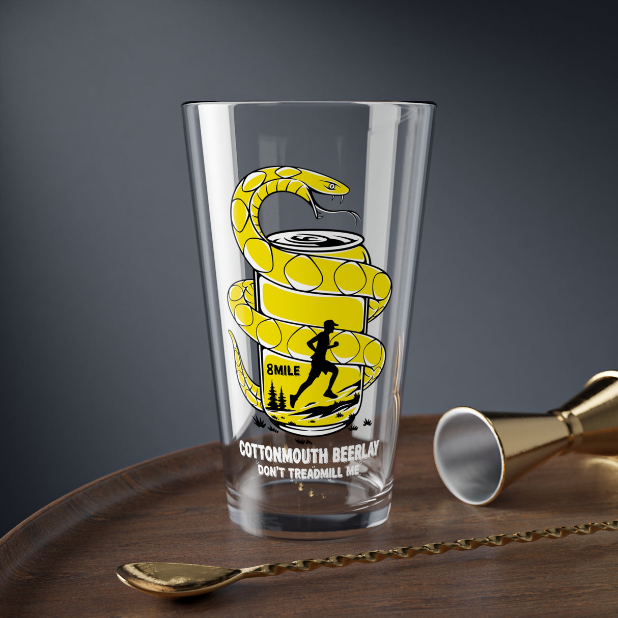Cottonmouth Beer Relay 16 oz Glassware