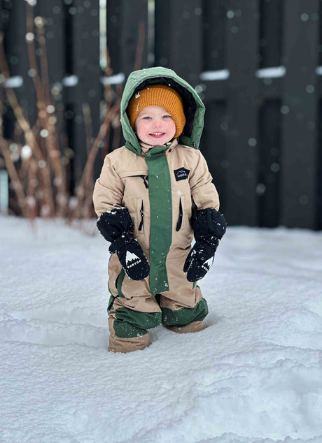 Pre order Neutral Shredder- Neutral Kids Snowsuit - Snowboarding & Winter Sports | Keep the Littles Wild
