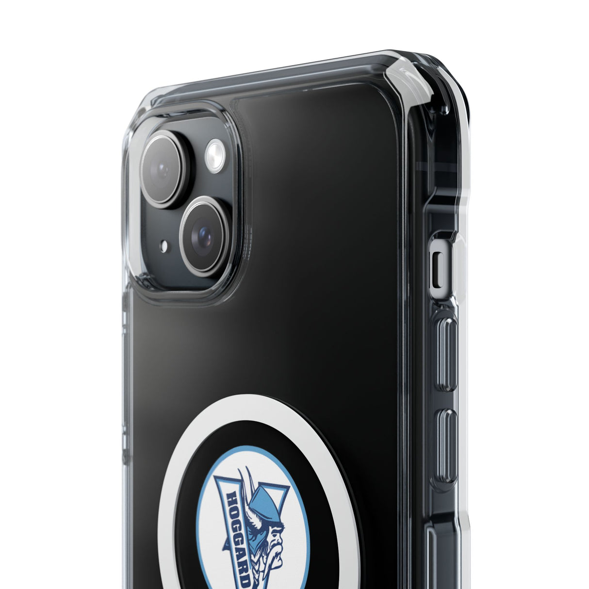 Hoggard Vikings Football Clear Magnetic MagSafe iPhone Case