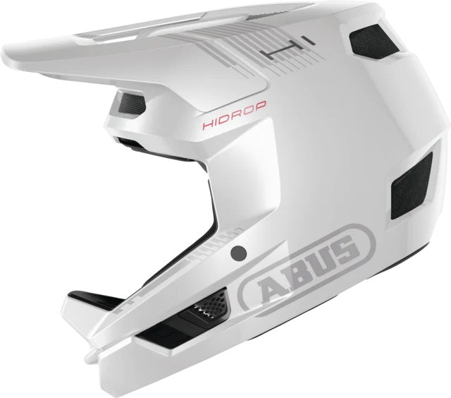 ABUS HiDrop Full Face Helmet - Shiny White