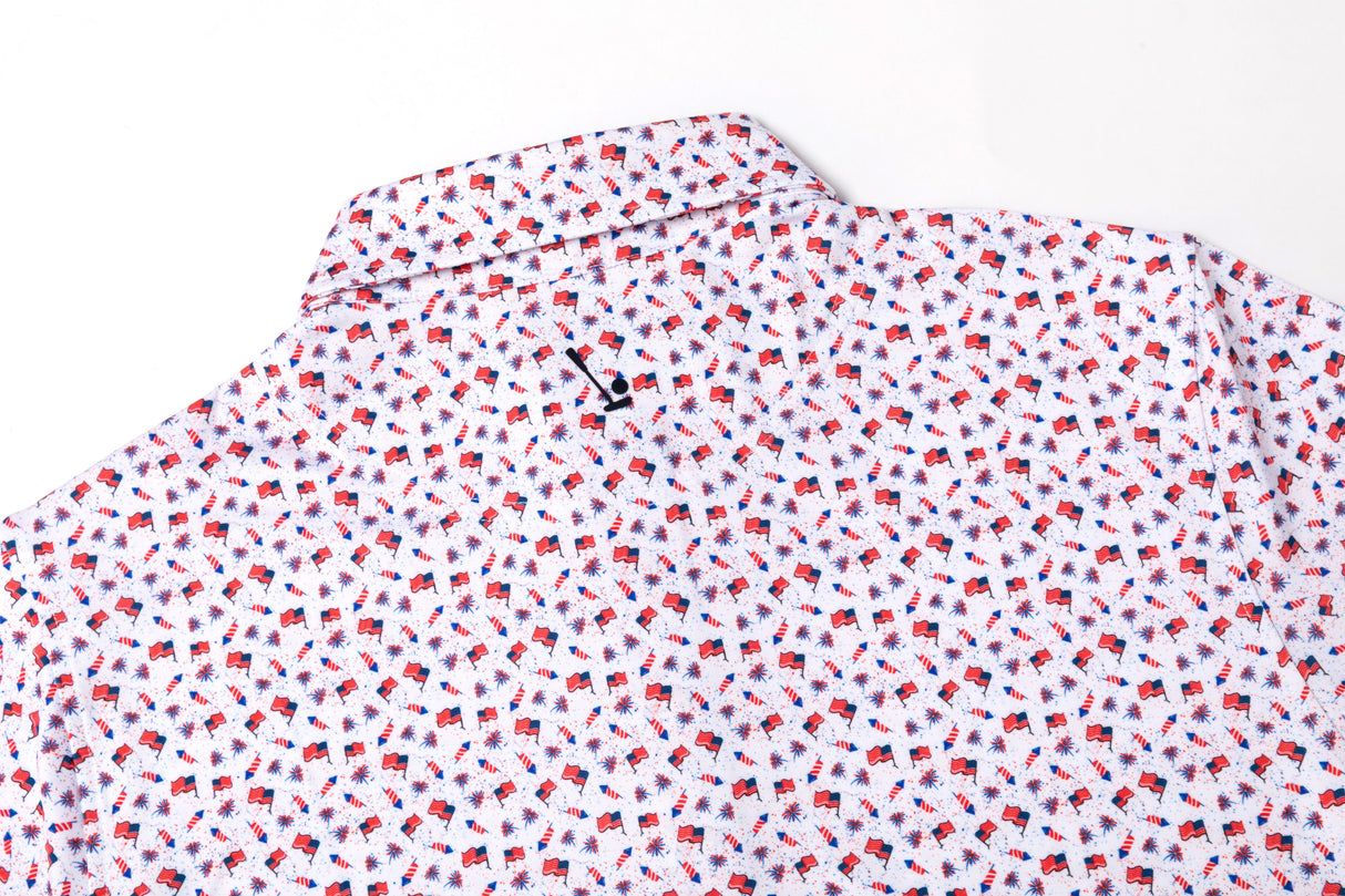 Golf Of America Men's Polo