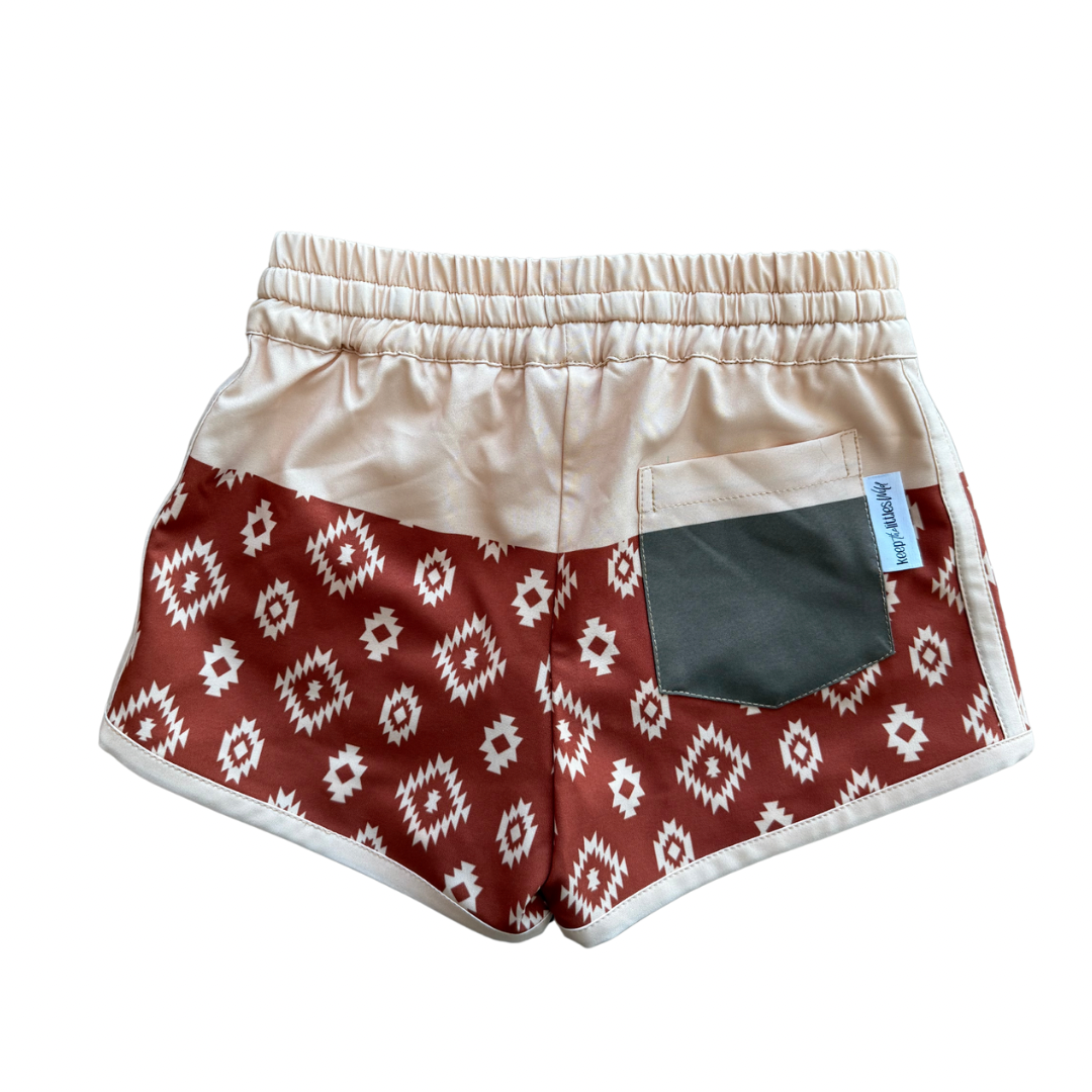 Color Block Hybrid Shorts