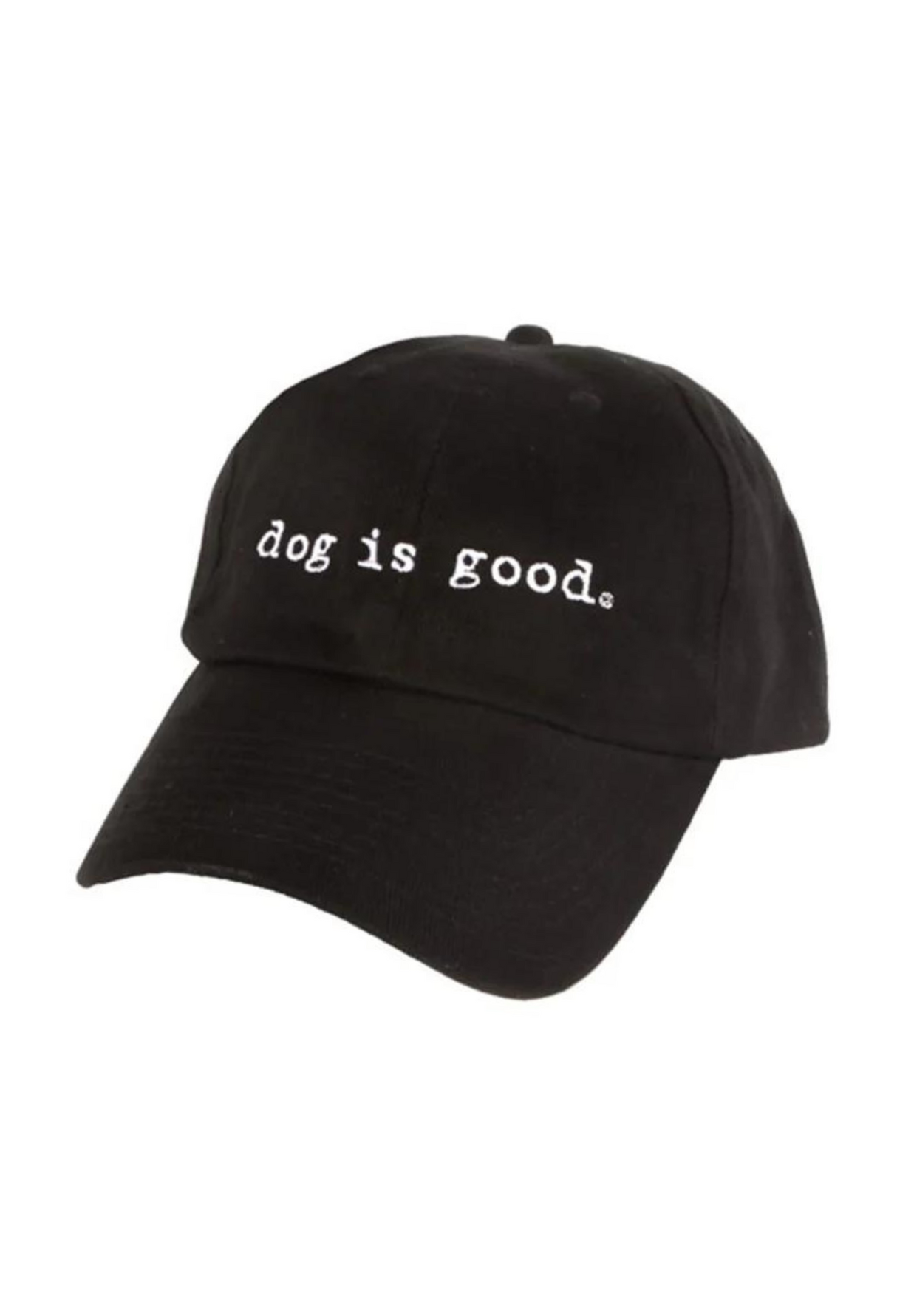 Hat: Dog is Good Signature (Black)
